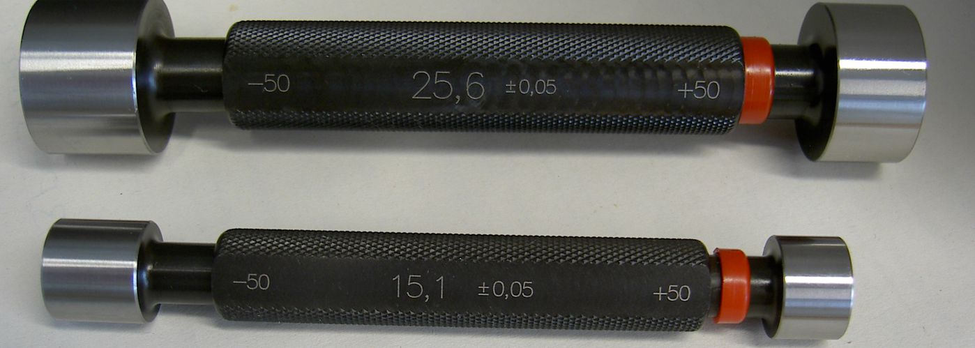 Hausmarke Prüfstift aus Stahl Toleranzklasse 1 2,00 x 70 mm 
